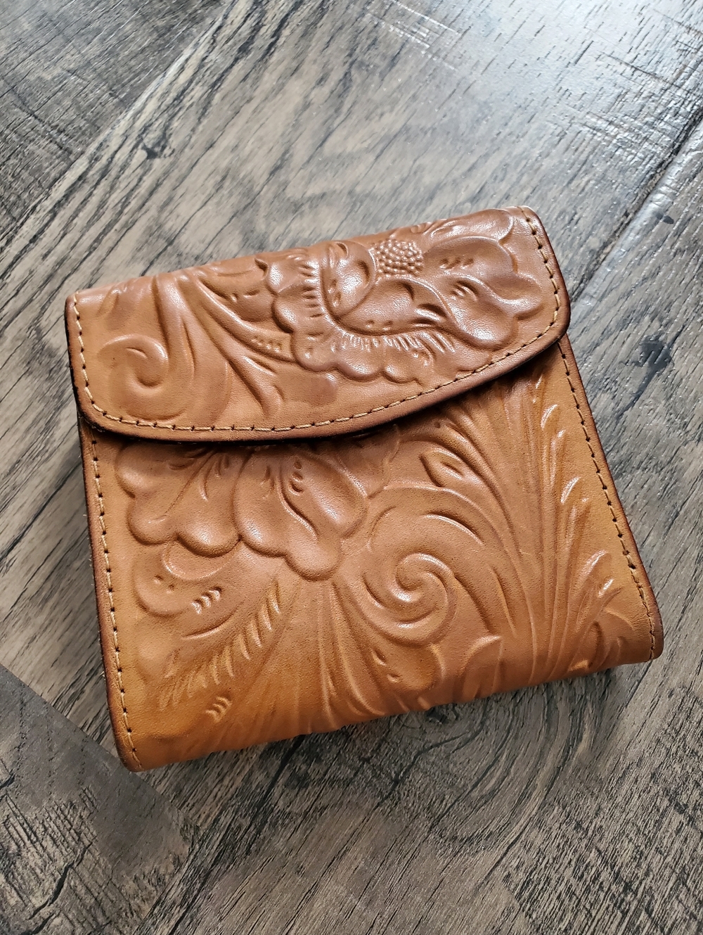 Patricia Nash Leather Embossed Wallet